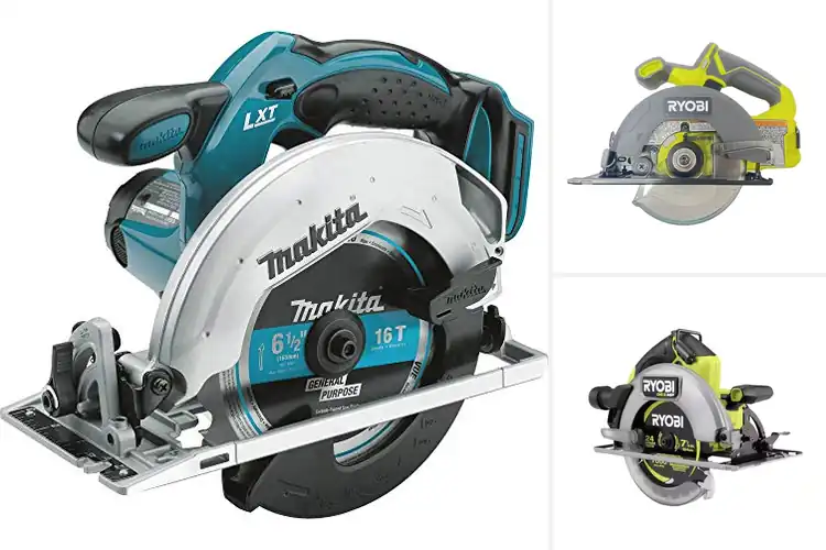 Detailed view of Best 18V Circular Saws