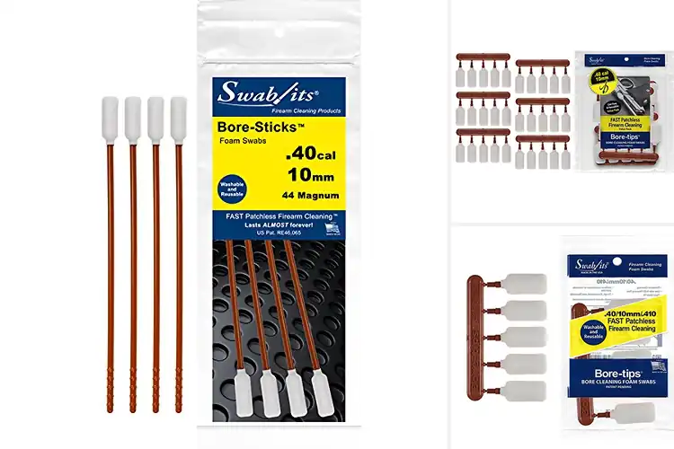 Detailed view of Best 40 Caliber Swabs: Keep Your Firearm Spotless & Ready
