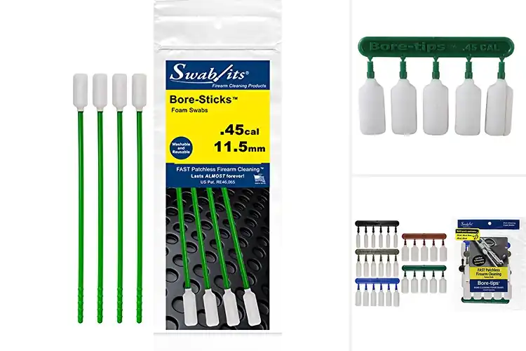 Detailed view of Best 45 Caliber Swabs