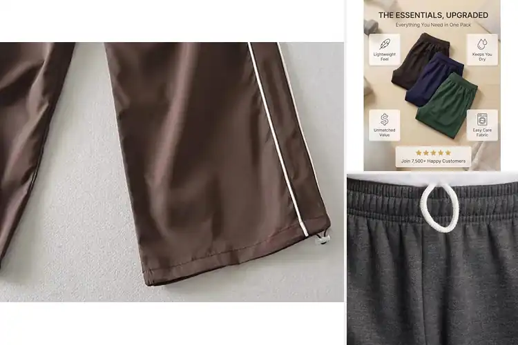Detailed view of Best Athletic Bottoms