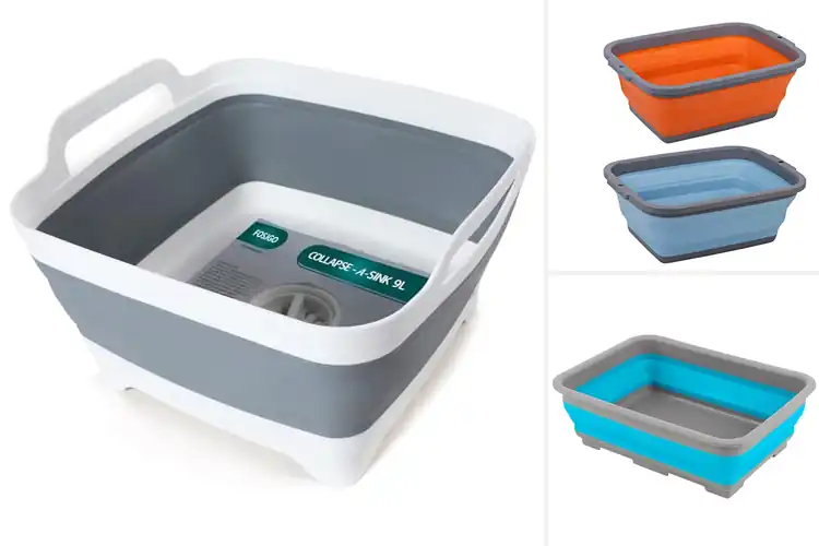 Detailed view of Best Camping Dish Basins: Simplify Your Outdoor Cleanup