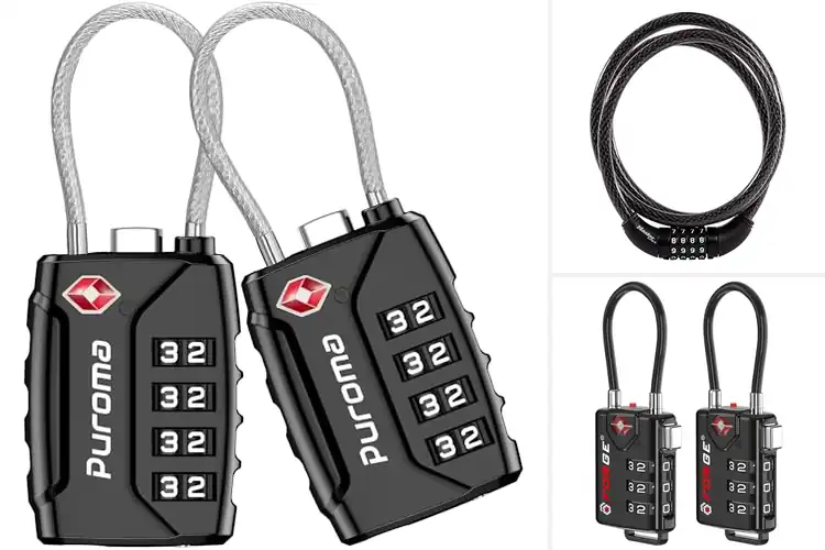 Detailed view of Best Combination Cable Locks