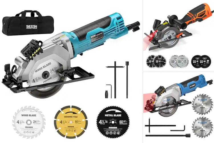 Detailed view of Best Compact Circular Saws: Top 10 for Precise DIY Cuts