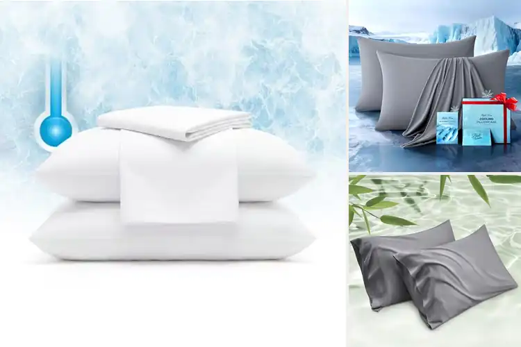 Detailed view of Best Cooling Pillow Covers to Keep You Cool All Night
