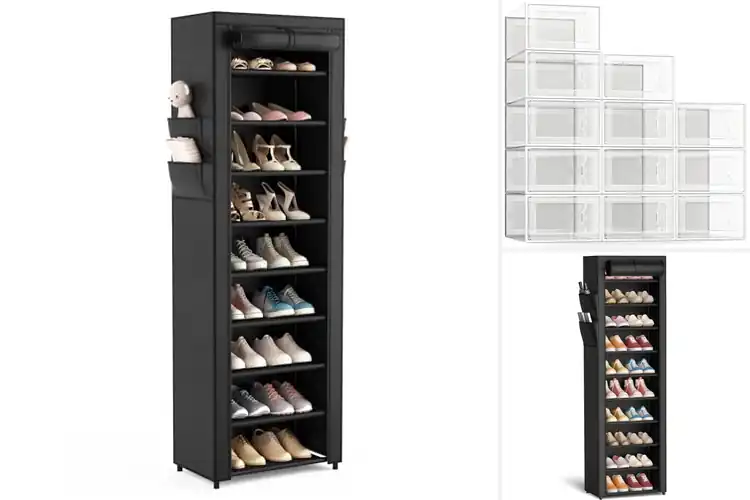 Detailed view of Best Dustproof Shoe Racks