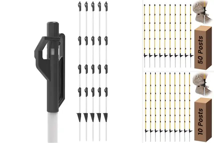 Detailed view of Best Electric Fence Posts