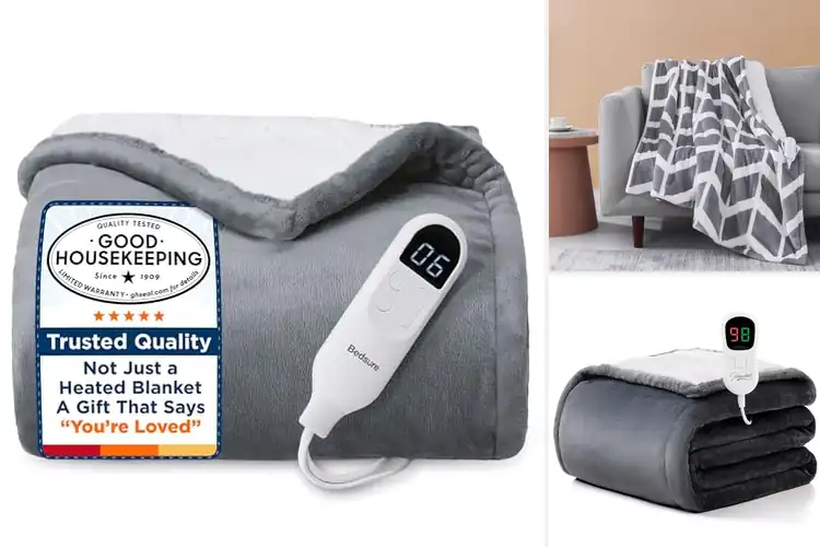 Detailed view of Best Electric Throw Blankets: Cozy Warmth for Every Night