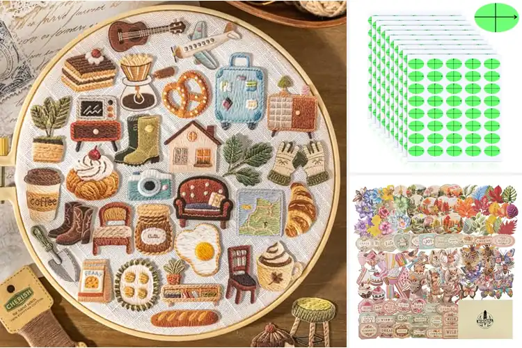 Detailed view of Best Embroidery Sticker Sets