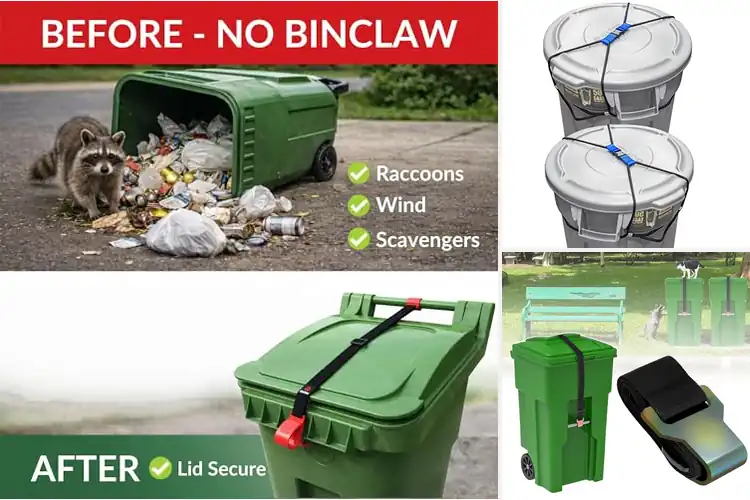 Detailed view of Best Garbage Can Lid Locks: Top 10 Secure & Easy Solutions