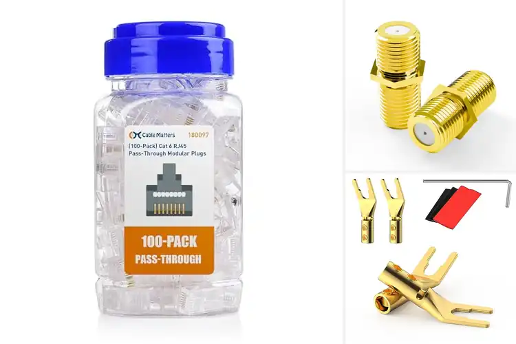 Detailed view of Best Gold-Plated Connectors