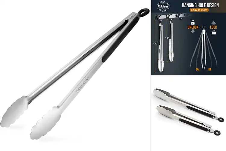 Detailed view of Best Grill Tongs: Top 10 Picks for Safe & Efficient Grilling