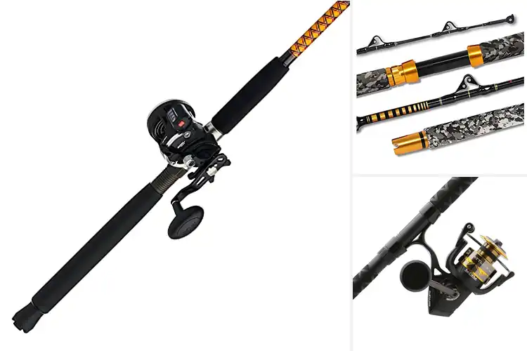 Detailed view of Best Heavy Duty Fishing Rods for Power and Precision