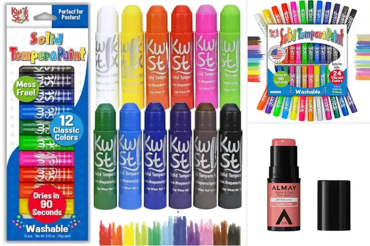 Detailed view of Best Hypoallergenic Color Sticks