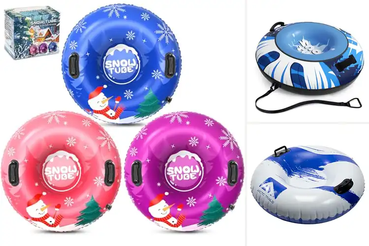 Detailed view of Best Inflatable Snow Sleds for Family Fun