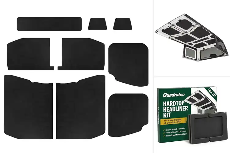 Detailed view of Best Jeep Wrangler 4xe Hardtop Headliner Kits