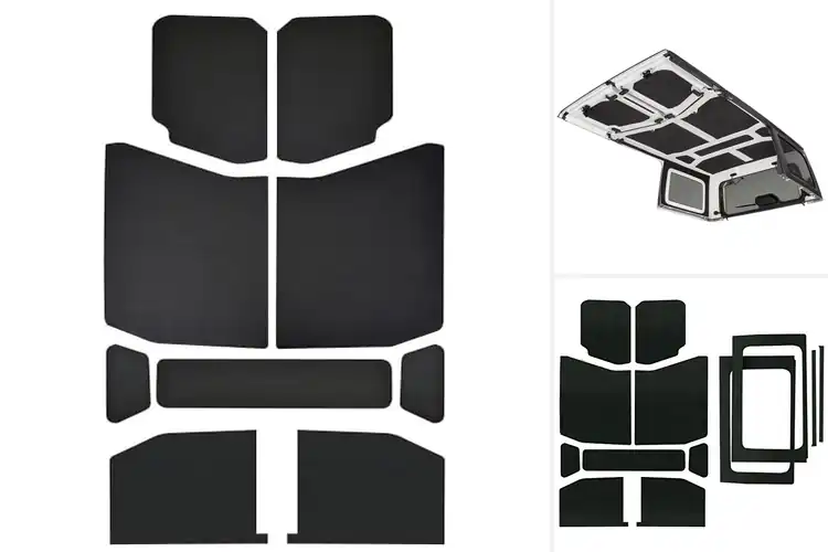 Detailed view of Best Jeep Wrangler JL Hardtop Headliner Kits