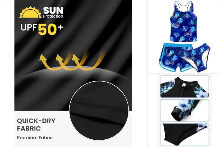 Detailed view of Best Kids’ Swimwear for Water Parks