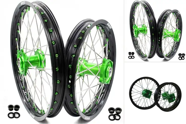 Detailed view of Best KLX140 CNC Rims
