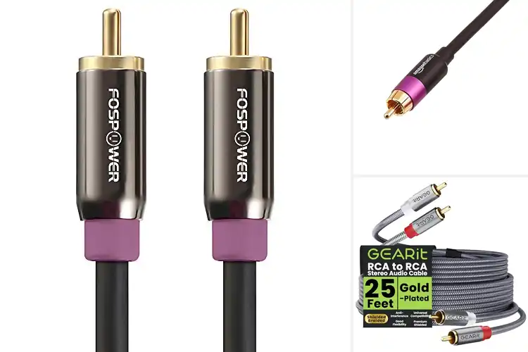 Detailed view of Best Long-Run Subwoofer Cables