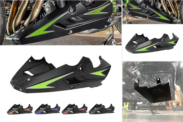 Detailed view of Best Motorcycle Belly Pans