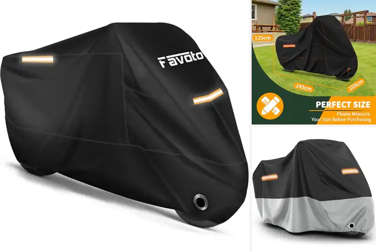 Detailed view of Best Motorcycle Covers For Outdoor Storage
