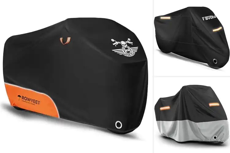 Detailed view of Best Motorcycle Covers With Lock Holes