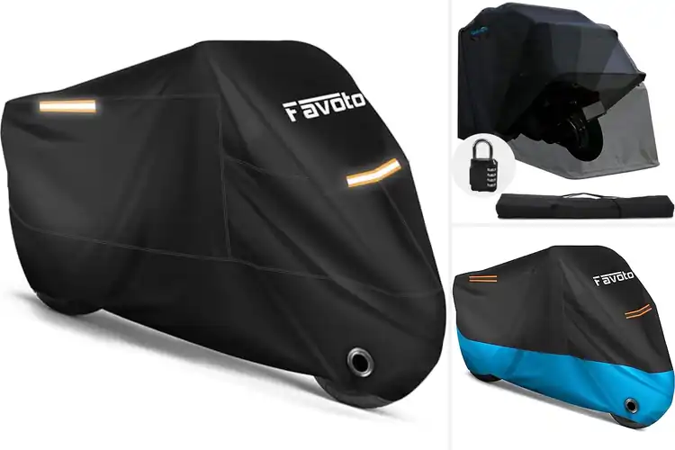 Detailed view of Best Motorcycle Covers With Storage Bag