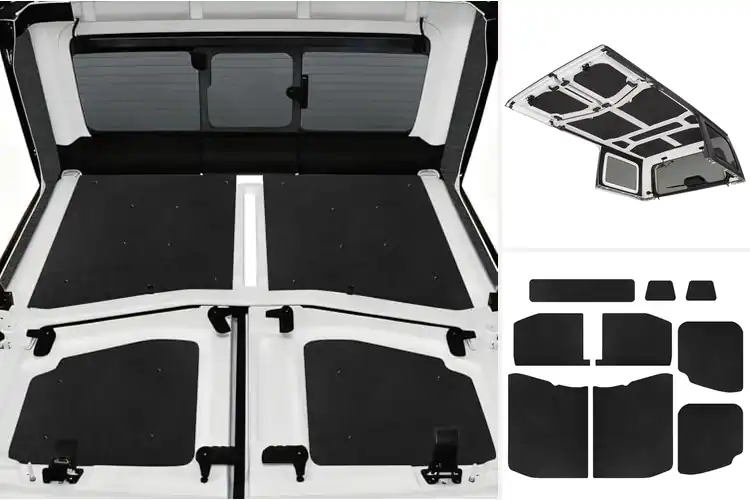 Detailed view of Best No-Removal Jeep Hardtop Headliners