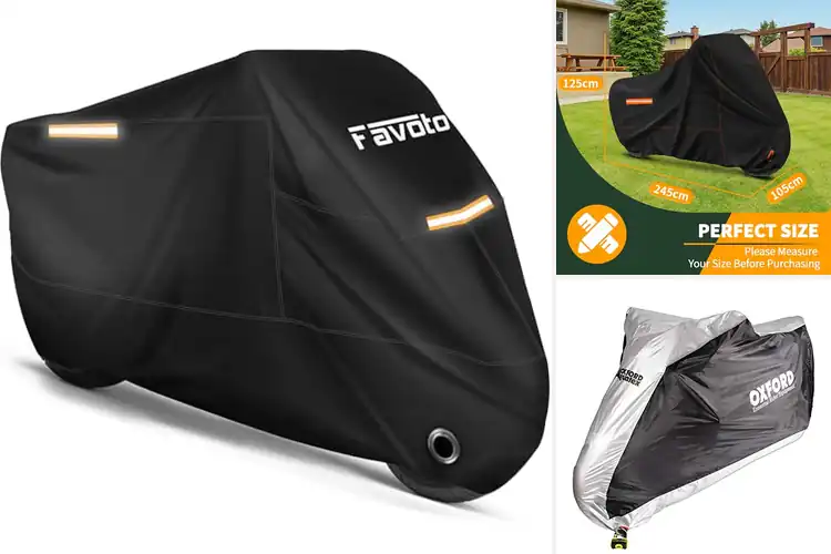 Detailed view of Best Oxford Motorcycle Covers: Top 10 All-Season Protection