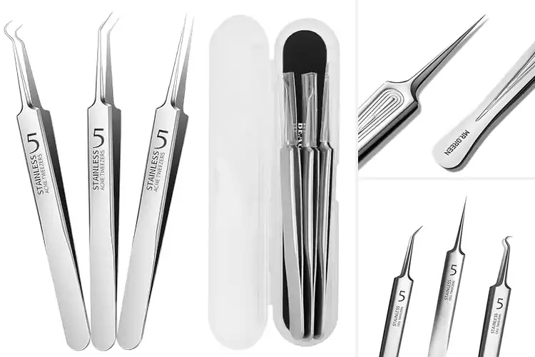 Detailed view of Best Precision Blackhead Tweezers