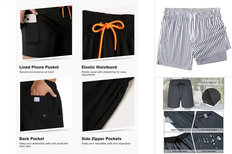 Detailed view of Best Quick-Dry Polyester Swimsuits