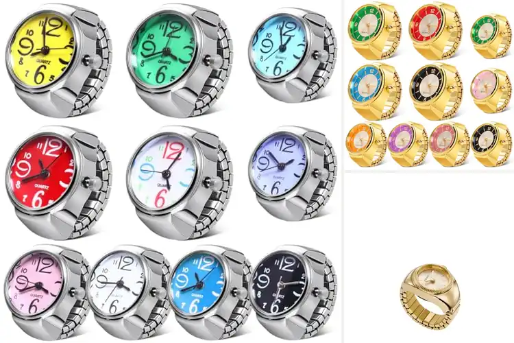 Detailed view of Best Ring Watches: Top 10 Stylish Picks for Every Occasion