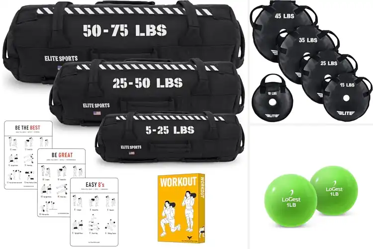 Detailed view of Best Sand Filled Workout Weights