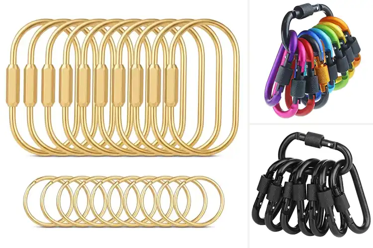 Detailed view of Best Screwlock Carabiners
