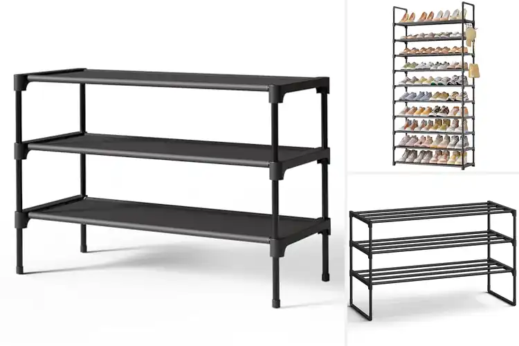 Detailed view of Best Stackable Shoe Racks: Top 10 Space-Saving Organizers