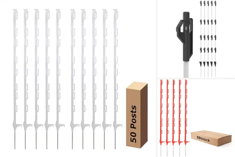 Detailed view of Best Step-in Fence Posts