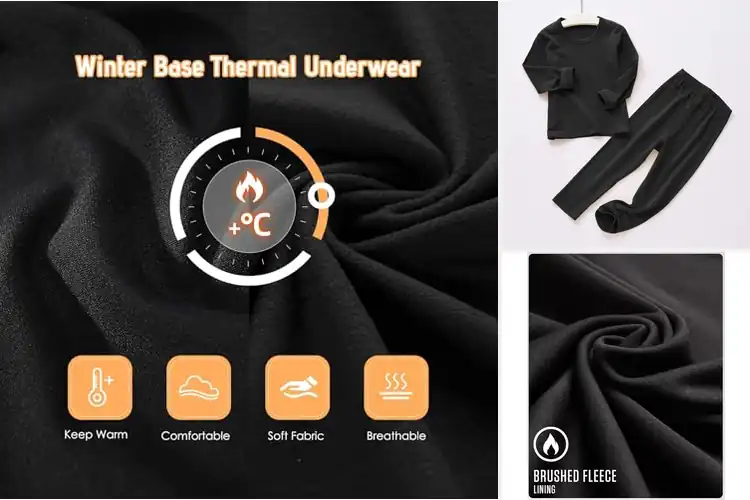 Detailed view of Best Toddler Ski Base Layers