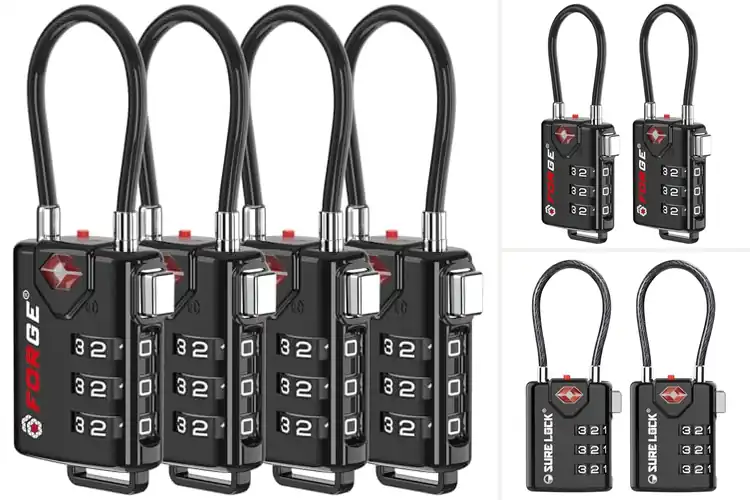 Detailed view of Best TSA Approved Luggage Locks: Top 10 Secure Travel Picks