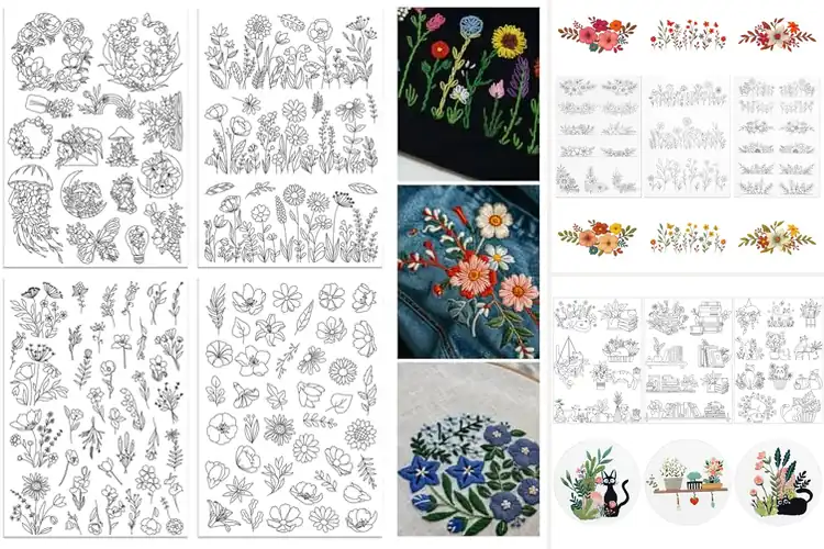 Detailed view of Best Water Soluble Embroidery Patterns