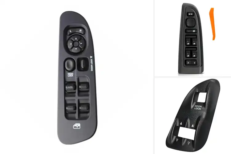 Detailed view of Best Window Master Switch Bezels: Upgrade Your Ride Today