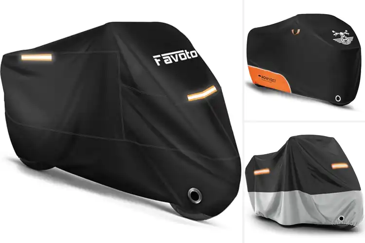 Detailed view of Best Windproof Motorcycle Covers